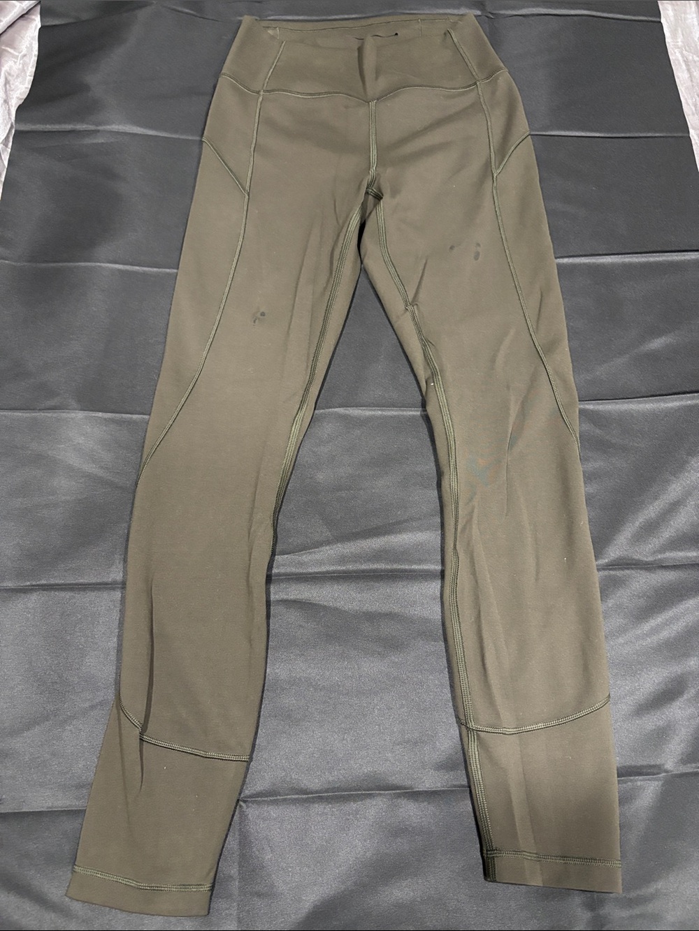 lululemon athletica Olive Green High-Rise Leggings